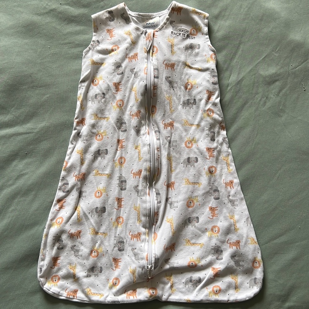Halo SleepSack for baby Animal Print size Small | 0-6m |